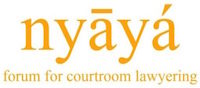 Nyaya Forum for Courtroom Lawyering Logo